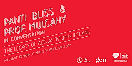 Panti Bliss & Prof Mulcahy in conversation: The Legacy of AIDS Activism in Ireland  primary image