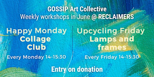 Creative art sessions - everyone welcome! With GOSSIP Art Collective primary image