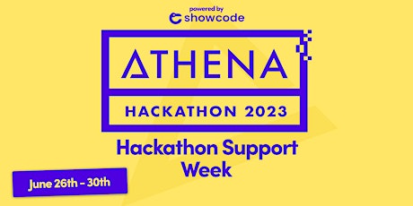 Primaire afbeelding van Athena Hackathon Support Week