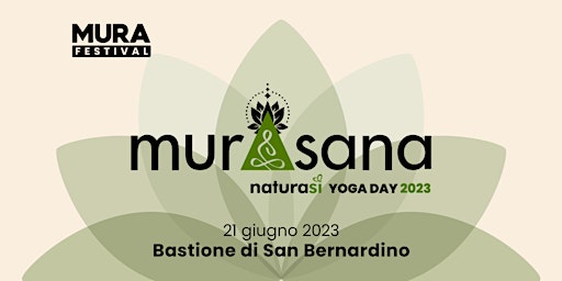 Immagine principale di murAsana NaturaSì Yoga Day 2023 