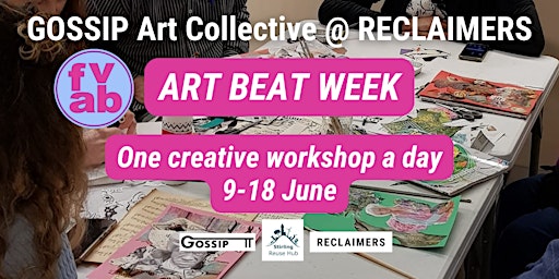 ART BEAT WEEK: a workshop a day, with GOSSIP Art Collective! primary image