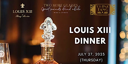 [Wine Dinner] LOUIS XIII Dinner (Central 27-Jul) primary image