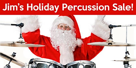 Jim's Music Center Holiday Percussion Sale! primary image