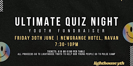 Ultimate Quiz Night for Lighthouse YOUTH primary image