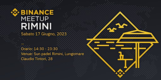 Hauptbild für Binance Meetup Rimini 2023