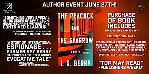 Peacock and The Sparrow Author Talk primary image