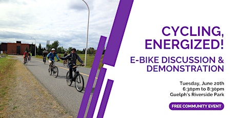 Cycling, Energized! E-Bike Discussion & Demonstration