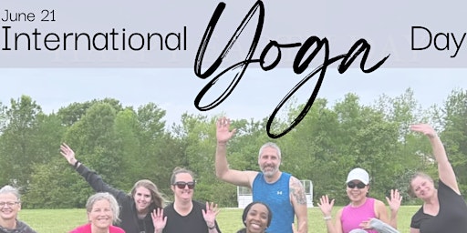 Primaire afbeelding van International Yoga Day - yoga in the park