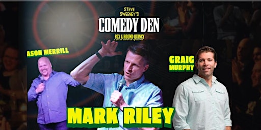 Mark Riley - Comedy Den at the Fox & Hound primary image