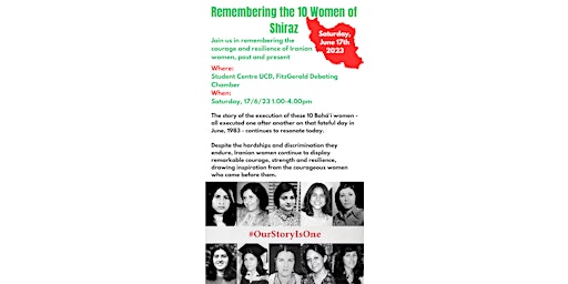 Remembering the 10 Women of Shiraz primary image