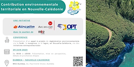 Image principale de Contribution Environnementale Territoriale NC: lancement et appel à projets