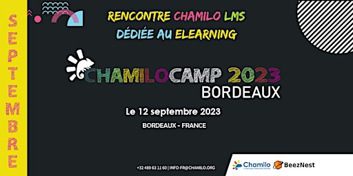 "ChamiloCamp" à Bordeaux en septembre 2023 primary image