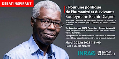 Rencontre avec Souleymane Bachir Diagne à Nantes