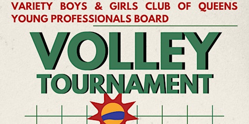 Primaire afbeelding van Volleyball Tournament to Benefit Variety Boys & Girls Club of Queens
