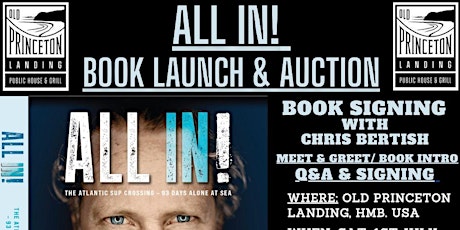 Chris Bertish book signing of "All In"