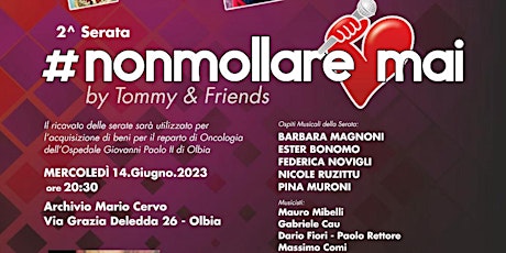 #nonmollaremai - dedicato alle Mamme, by Tommy Rossi & Friends