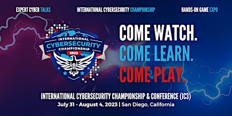 International Cybersecurity Championship & Conference (IC3)