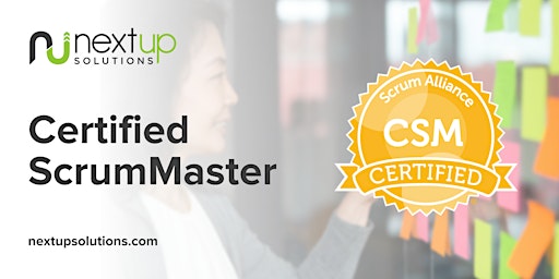 Image principale de Certified ScrumMaster (CSM) Training in Arlington, VA