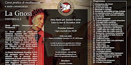 Hauptbild für Corso di Meditazione: La Gnosi Universale