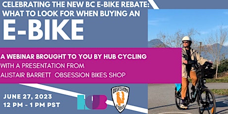 Imagen principal de Celebrating the new BC E-bike Rebate:What to look for when buying an E-bike