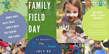 3rd Annual Family Field Day Fundraiser