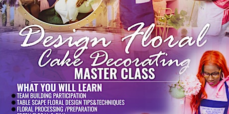Design Floral & Cake Design Master Class primary image
