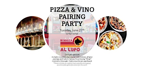 PIZZA & VINO PAIRING PARTY