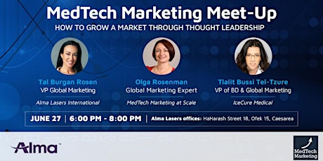 MedTech Marketing Meet-Up: How to Grow a Market Through Thought Leadership