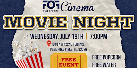 FOF Cinema: Movie Night
