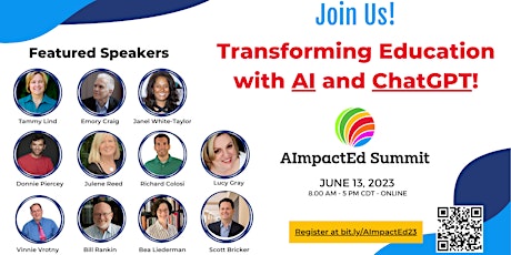 AImpactEd Summit: Transforming Education with AI & ChatGPT