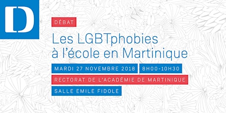 Image principale de Débat - Les LGBTphobies à l'école en Martinique
