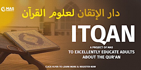 ITQAN at DAH: Excellence in Reciting the Qur'an - Open Halaqah for Brothers primary image