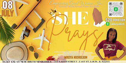 She Prays 2nd Annual Prayer Breakfast primary image