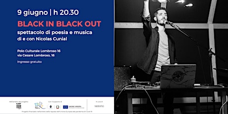 Black In / Black out | Spoken word & music w Nicolas Cunial