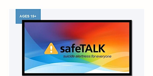 safeTALK: suicide alertness for everyone primary image