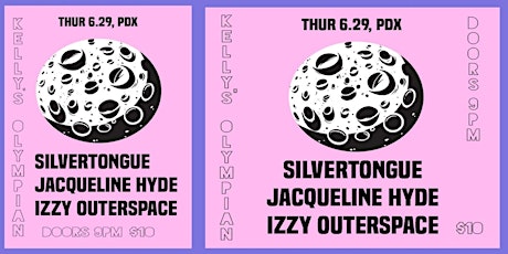 Silvertongue, Jacqueline Hyde, Izzy Outerspace