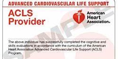 Hauptbild für AHA ACLS eCards - LHN CPR Instructors only