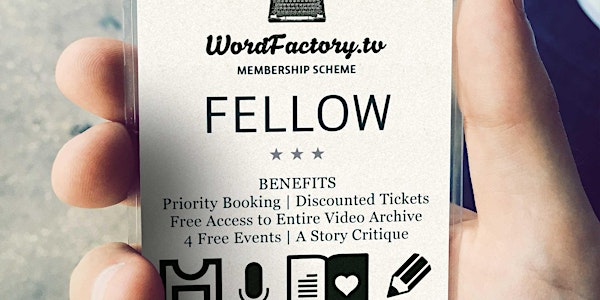 Word Factory Membership - 2019 FELLOW