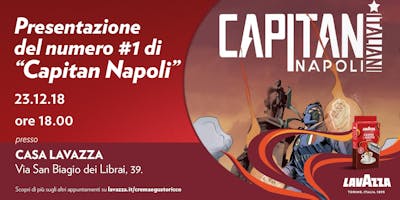 Presentazione del N° 1 del fumetto "Capitan Napoli" Presentazione del N° 1 del fumetto "Capitan Napoli"
