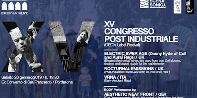 XV CONGRESSO POST INDUSTRIALE XV CONGRESSO POST INDUSTRIALE