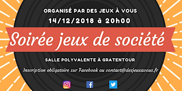 Soirée jeux de société #7