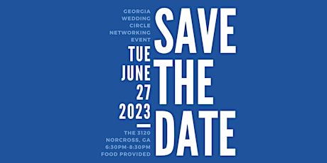 Imagen principal de Georgia Wedding Circle - June Networking Event 2023