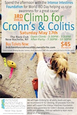 3rd Annual Climb for Crohn's & Colitis at The Rock Club primary image