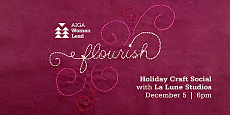 AIGA Flourish Holiday Craft Social primary image