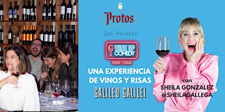 Una experiencia de vino y risas : WINE UP COMEDY en Sala Galileo Galilei