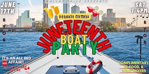 Juneteenth Annual Boat Party  primärbild