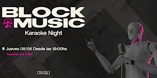 Imagen principal de Block Music - Karaoke Night
