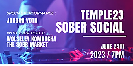 Sober Social: Music, Dancing, and Connection at Temple23!