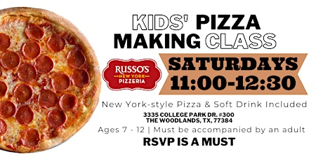 Kids' Pizza Making Class