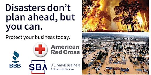 Imagen principal de Disaster Planning & Recovery webinar with Red Cross, BBB, and SBA